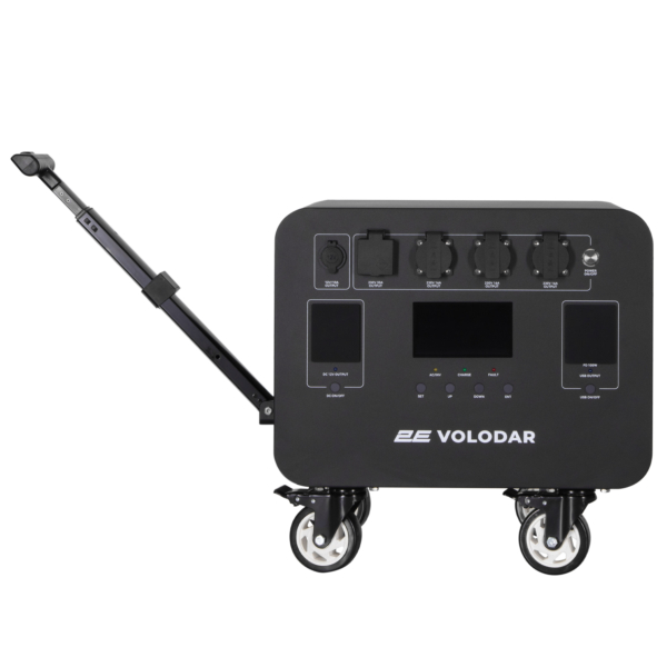Portable Power Station 2Е Volodar, 5000 W, 5120 Wh, WiFi/BT, Capacity Increase, Fast Charging