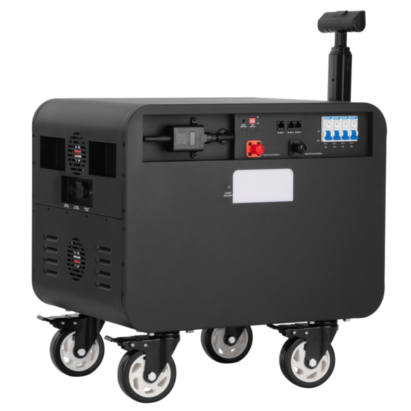 Portable Power Station 2Е Volodar, 5000 W, 5120 Wh, WiFi/BT, Capacity Increase, Fast Charging