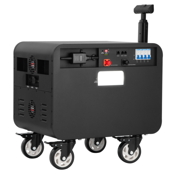 Portable Power Station 2Е Volodar, 5000 W, 5120 Wh, WiFi/BT, Capacity Increase, Fast Charging
