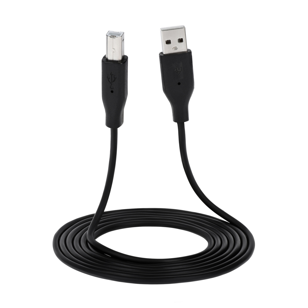 2E Кабель USB-A > USB-B синхронізації 3м, чорний