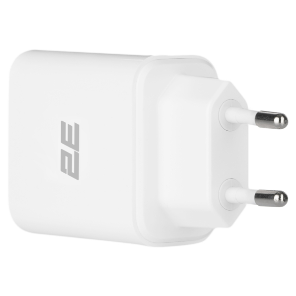 2Е Wall Charger 18W USB-A QC, white