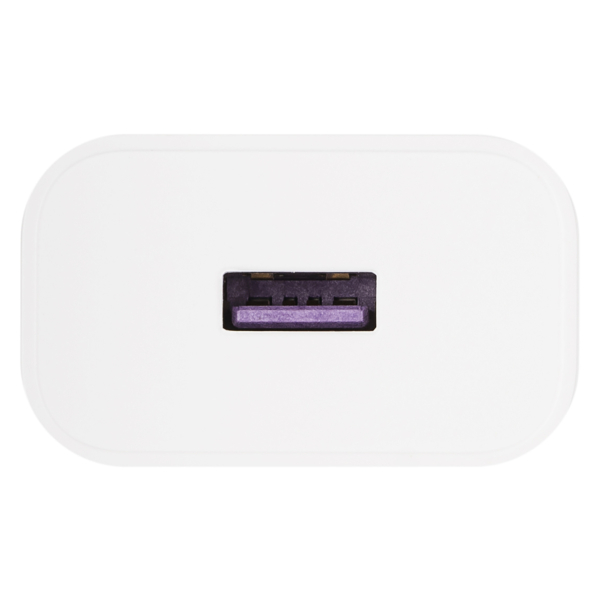 2Е Wall Charger 18W USB-A QC, white