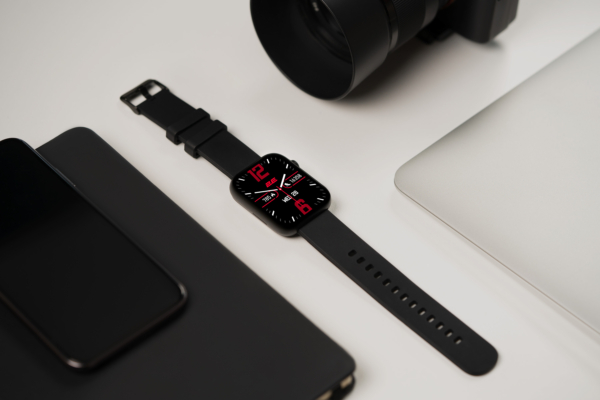 Смарт-годинник 2E Wave Plus 47мм, 1.8″, 240×286, BT 5.3, Чорний