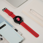 Смарт-годинник 2E Motion GT2 47мм, 1.32″, 360×360, BT 5.2, Чорно-червоний