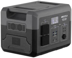 Portable Power Station 2E Syla, 1500 W, 1280 Wh, WiFi/BT, Parallel System, Fast Charging