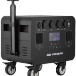 Portable Power Station 2Е Volodar, 5000 W, 5120 Wh, WiFi/BT, Capacity Increase, Fast Charging