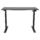2E Computer table CE120B-MECHANIC, height adjustment, mechanical, 72/120х120x60cm, black