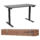 2E Computer table CE120B-MECHANIC, height adjustment, mechanical, 72/120х120x60cm, black