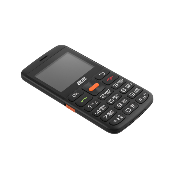 Mobile phone 2E T180 MAX 2.3″ 2SIM, 1000mAh, Чорний