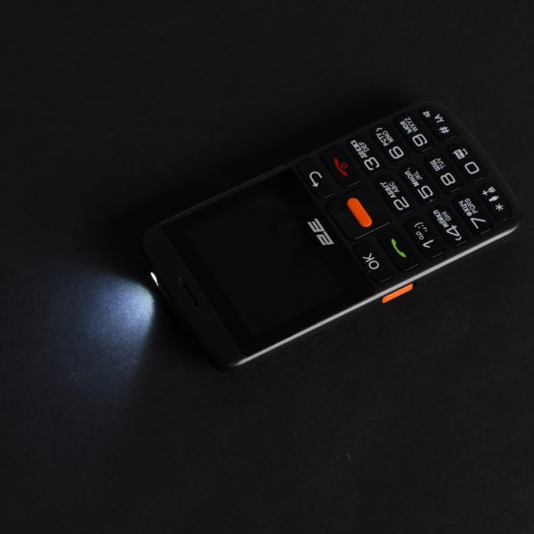 Mobile phone 2E T180 MAX 2.3″ 2SIM, 1000mAh, Чорний