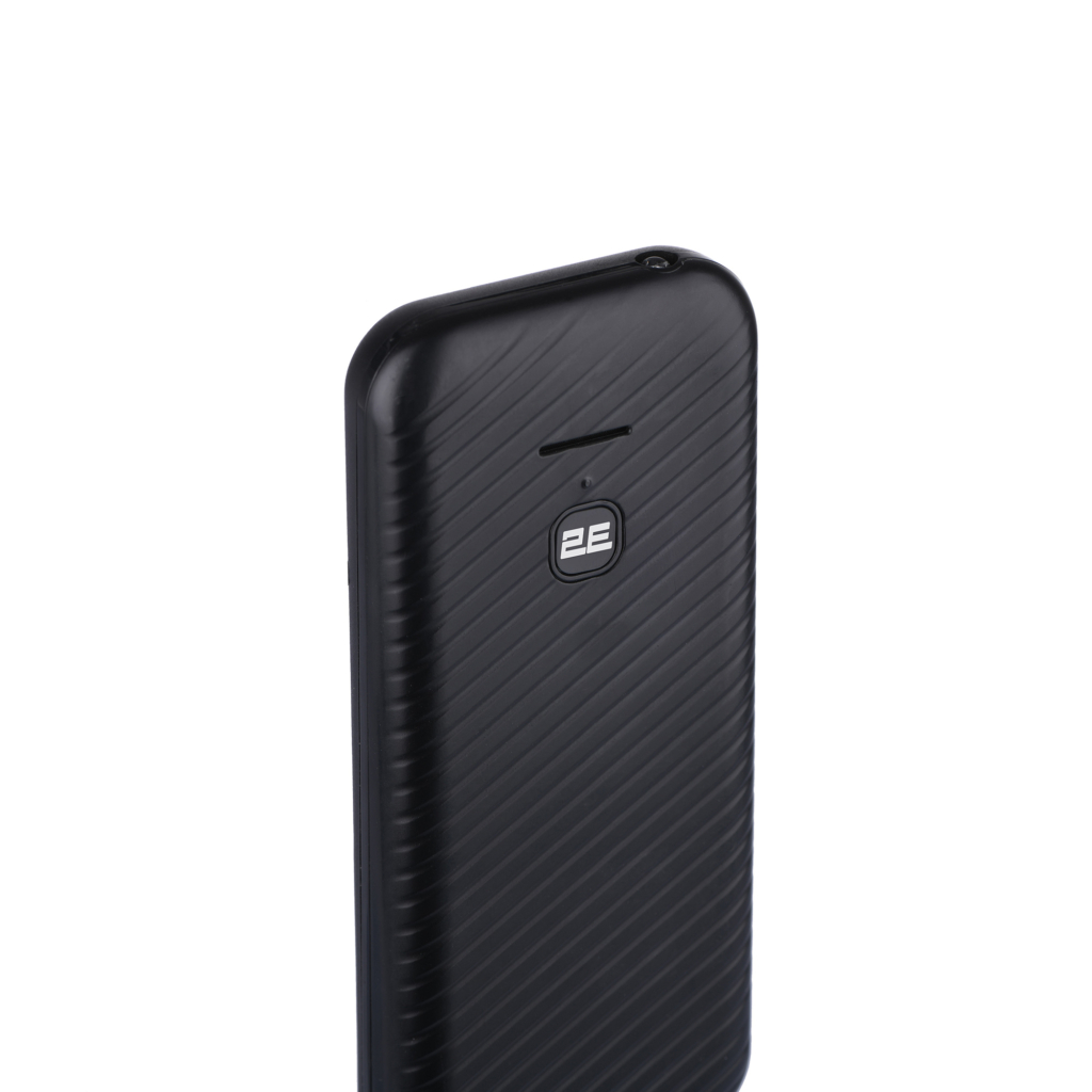 Мобільний телефон 2E E240 2022 2.4″ 2SIM, 1000мА•год, чорний