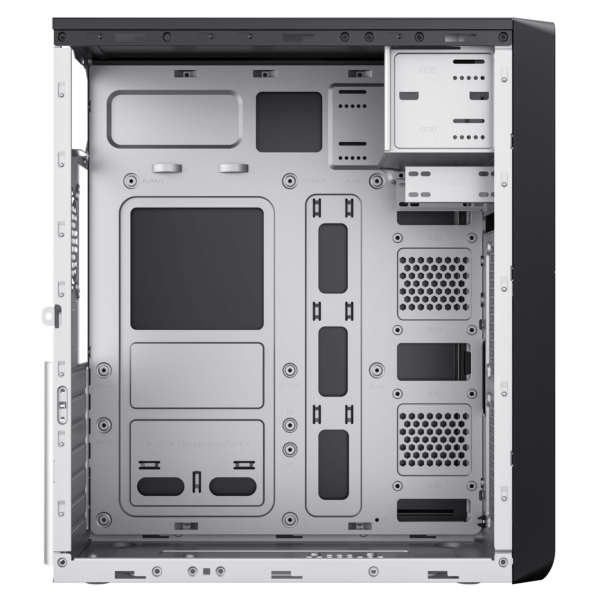 2E PC case TeamX TMX01 with 2E ATX400W, 2xUSB2.0, 1x80mm, VGA 310mm, ATX, black