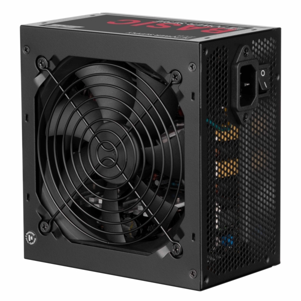 Блок живлення 2E Basic Power  (400W), 80%, 120мм, 1xMB 24pin(20+4), 1xCPU 8pin(4+4), 3xMolex, 4xSATA, 1xPCIe 8pin(6+2)