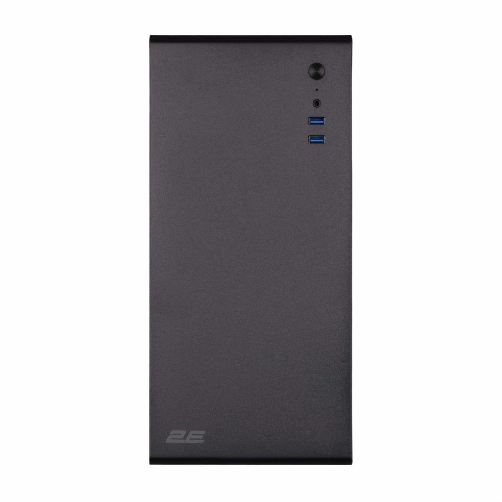 Корпус 2E Credo V200B-400 с БП 2E ATX400, 2xUSB3.0, 1×80мм, VGA 250мм, mATX, чёрный