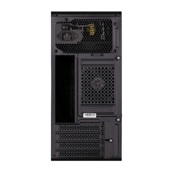 Корпус 2E Credo V200B-400 з БЖ 2E ATX400, 2xUSB3.0, 1×80мм, VGA 250мм, mATX, чорний