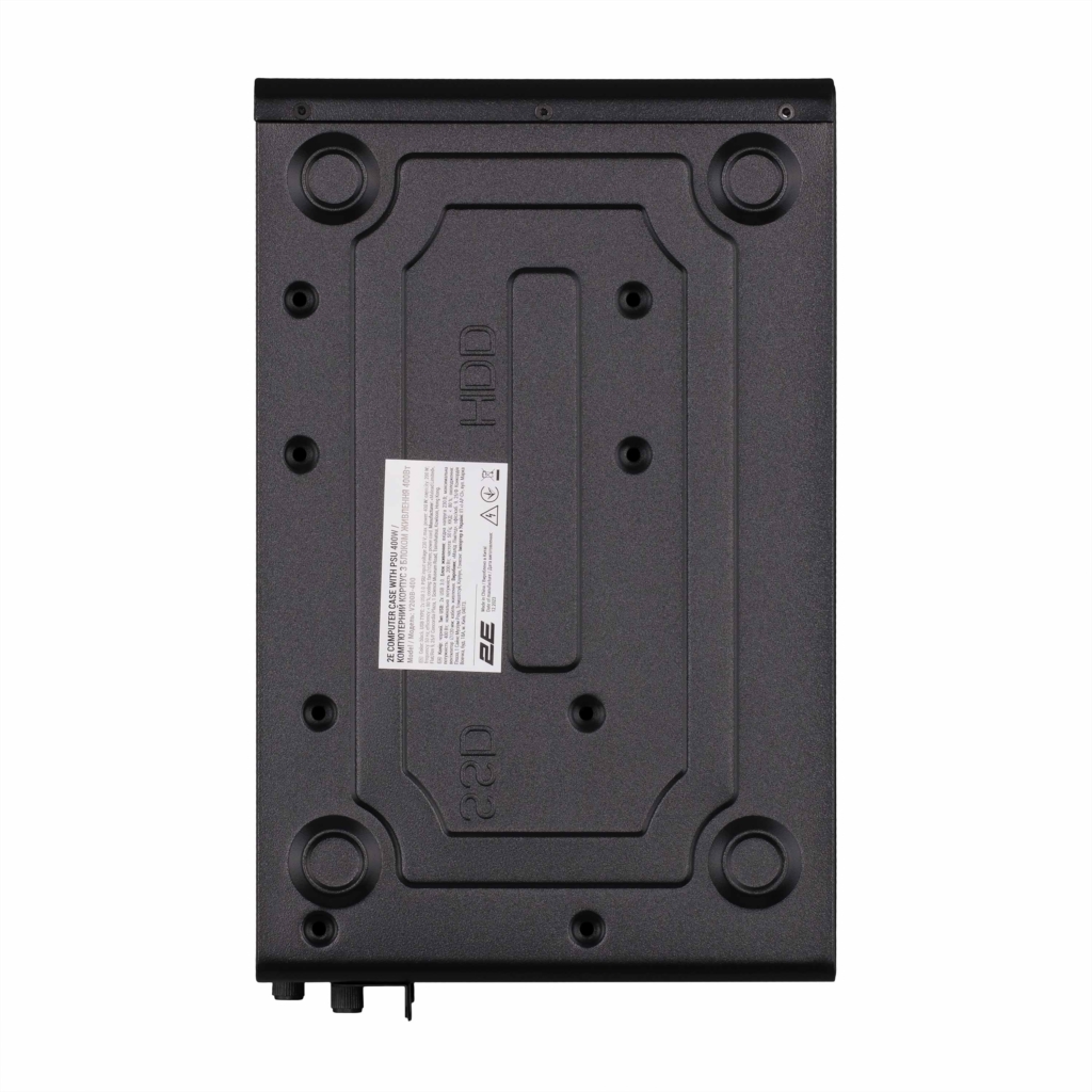 Корпус 2E Credo V200B-400 с БП 2E ATX400, 2xUSB3.0, 1×80мм, VGA 250мм, mATX, чёрный