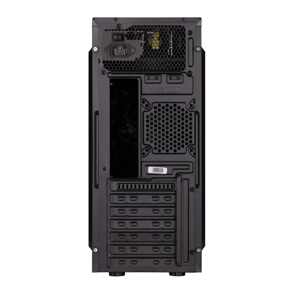 2E PC case Alfa E185-400 with PSU 2E ATX400W, 1xUSB3.0, 2xUSB2.0, VGA 310mm, ATX, black