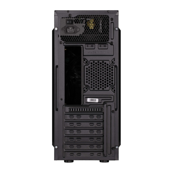 2E PC case Alfa E185-400 with PSU 2E ATX400W, 1xUSB3.0, 2xUSB2.0, VGA 310mm, ATX, black