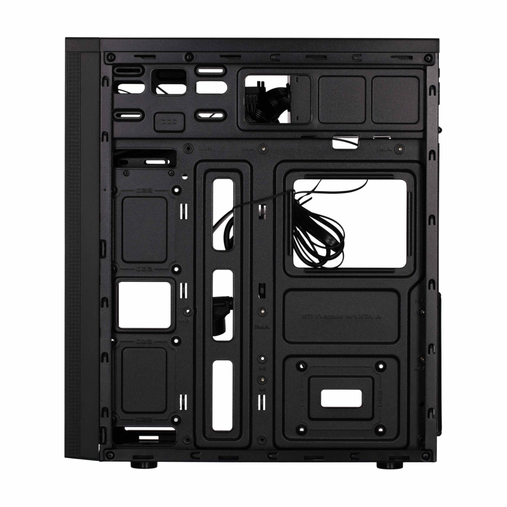 2E PC case Alfa E185-400 with PSU 2E ATX400W, 1xUSB3.0, 2xUSB2.0, VGA 310mm, ATX, black