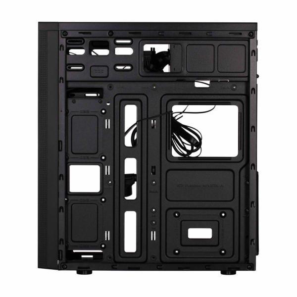2E PC case Alfa E185-400 with PSU 2E ATX400W, 1xUSB3.0, 2xUSB2.0, VGA 310mm, ATX, black
