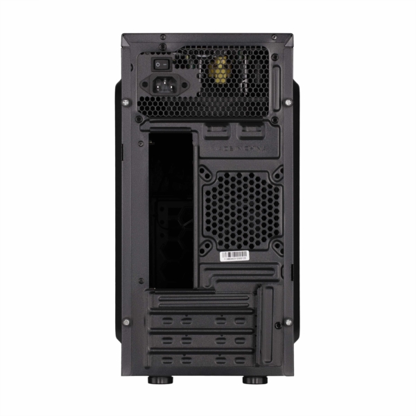 2E PC case Basis RD863-400 with PSU 2E ATX400W, 2xUSB2.0, VGA 320mm, mATX, black