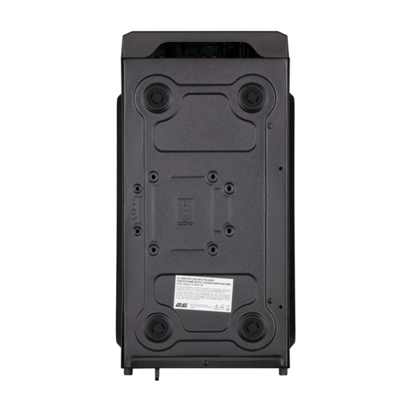 2E PC case Basis RD863-400 with PSU 2E ATX400W, 2xUSB2.0, VGA 320mm, mATX, black