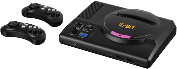 Игровая консоль 2Е 16bit HDMI (2 беспроводных геймпада, 183 игр)