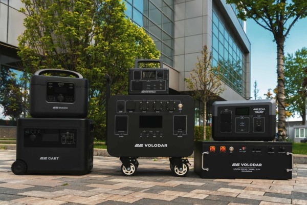 Portable Power Station 2Е Volodar, 5000 W, 5120 Wh, WiFi/BT, Capacity Increase, Fast Charging