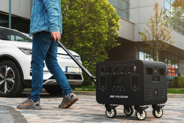 Portable Power Station 2Е Volodar, 5000 W, 5120 Wh, WiFi/BT, Capacity Increase, Fast Charging