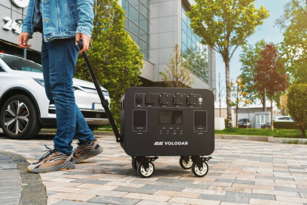 Portable Power Station 2Е Volodar, 5000 W, 5120 Wh, WiFi/BT, Capacity Increase, Fast Charging