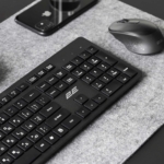 2E Комплект клавиатура и мышь MK420 WL, EN/UK/RU, чёрный