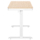 2E Computer table CE218D-MOTORIZED, height adjustment, electric motor 220V, (USB-A/USB-C), 72/120х118x60cm, beige