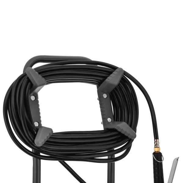 Опрыскиватель аккумуляторный 2E AquaSpray 40LR 40л 12В 1х12А·ч 7бар 6л·мин вольтметр колеса шланг 15м 14.5кг