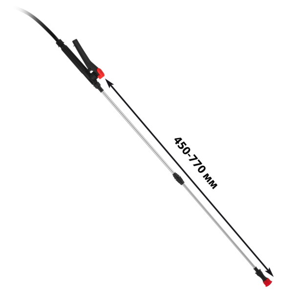 Обприскувач акумуляторний 2E AquaSpray 16LR 16л 12В 1х8А·год 4.5бар 2.9л·хв вольтметр 4.9кг