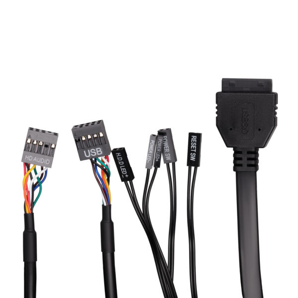 Корпус 2E TeamX TMX03 з БЖ 2E ATX400W, 2xUSB2.0, 1×80мм, VGA 220мм, mATX, чорний