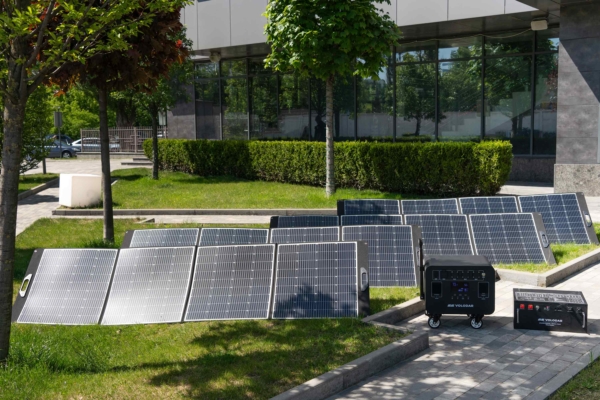 Portable Power Station 2Е Volodar, 5000 W, 5120 Wh, WiFi/BT, Capacity Increase, Fast Charging