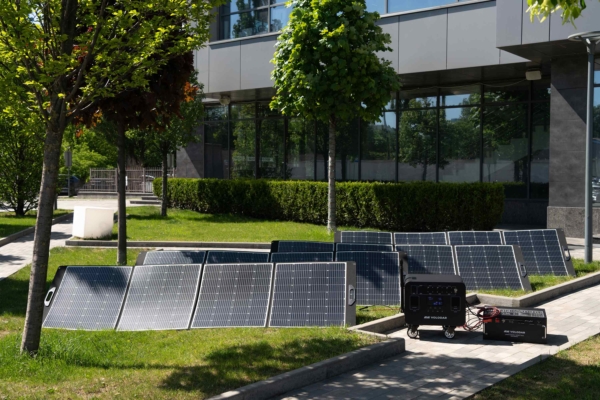 Portable Power Station 2Е Volodar, 5000 W, 5120 Wh, WiFi/BT, Capacity Increase, Fast Charging