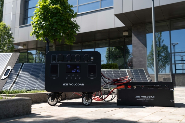 Portable Power Station 2Е Volodar, 5000 W, 5120 Wh, WiFi/BT, Capacity Increase, Fast Charging