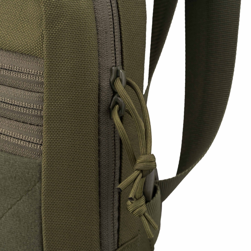 2E Tactical sling-bag, holster with quick opening, 6 compart, OD Green