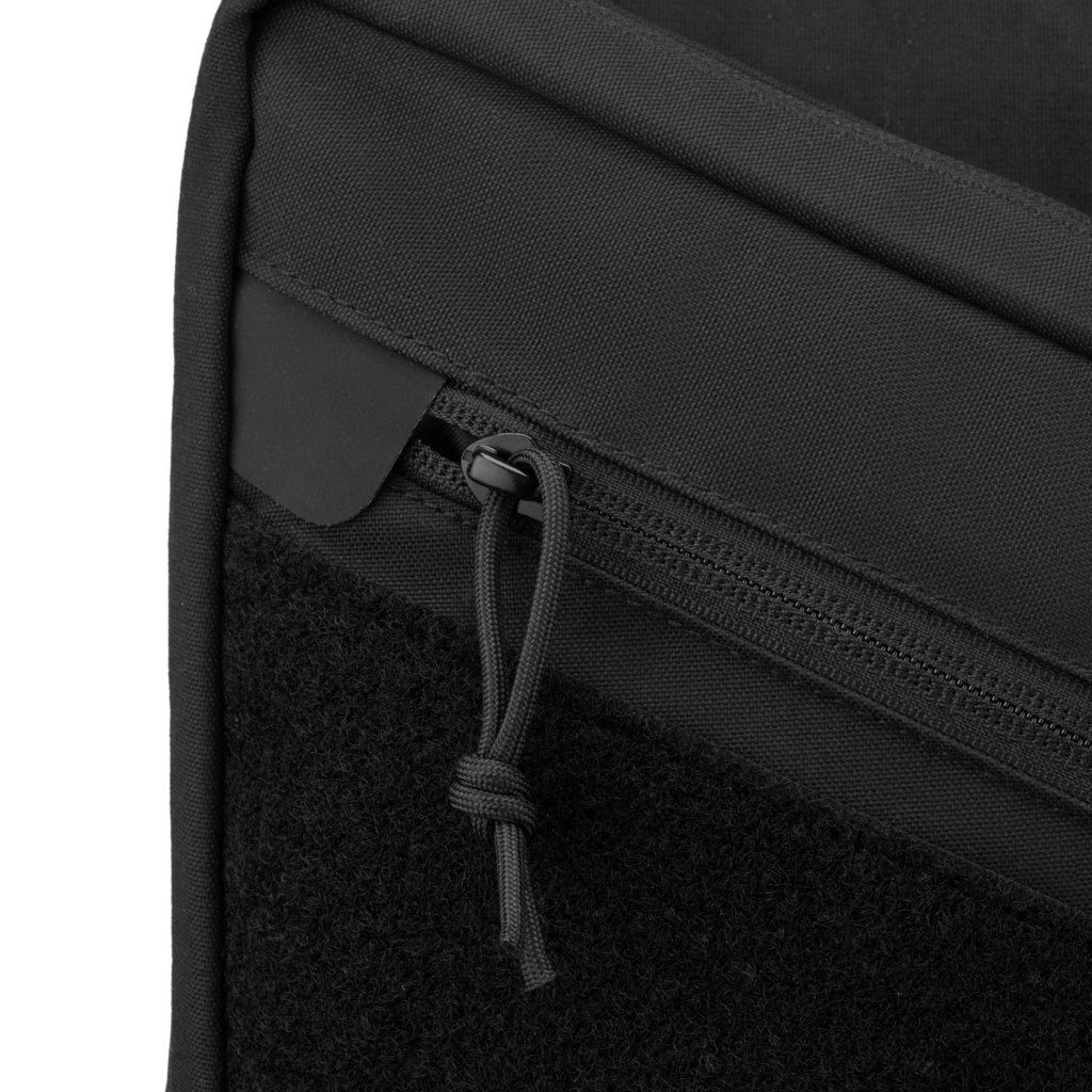 2E Tactical sling-bag, quick opening, 4 compart, Black