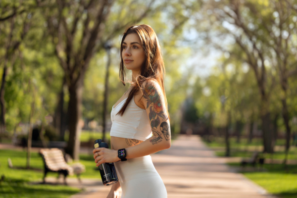 Смарт-годинник 2E Wave Plus 47мм, 1.8″, 240×286, BT 5.3, Чорний