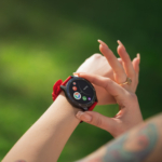 Смарт-годинник 2E Motion GT2 47мм, 1.32″, 360×360, BT 5.2, Чорно-червоний