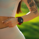 Смарт-годинник 2E Motion GT2 47мм, 1.32″, 360×360, BT 5.2, Чорно-червоний