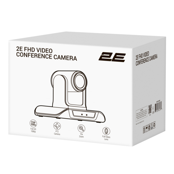 Відео конференц камера 2E FHD ZOOM Grey