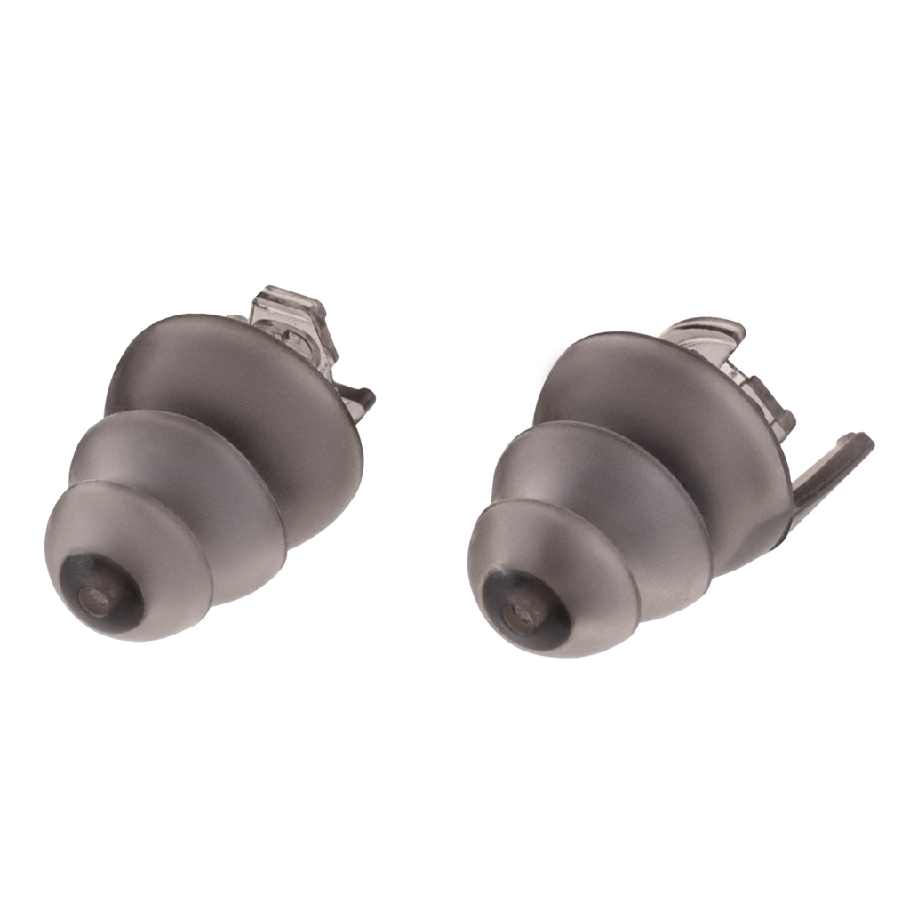 2E Protective earplugs Switch EP1 Black with a switch, size L, NRR 22/14 dB, passive
