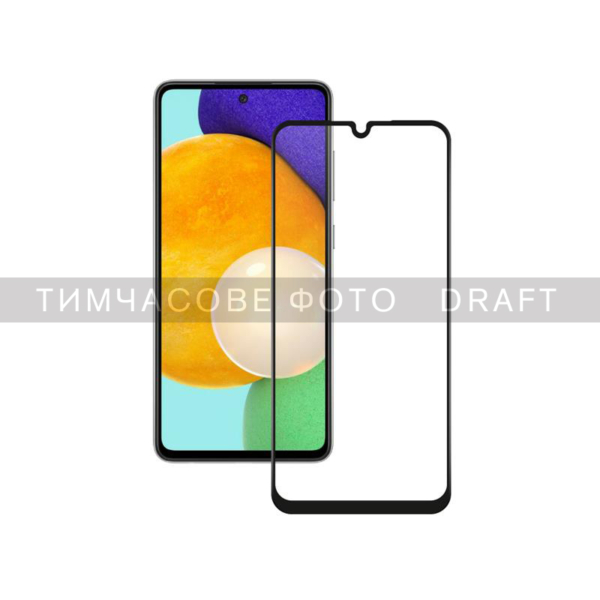 Защитное стекло 2E для Samsung Galaxy A25 5G (A256), 2.5D FCFG, (1 Pack), черная рамка