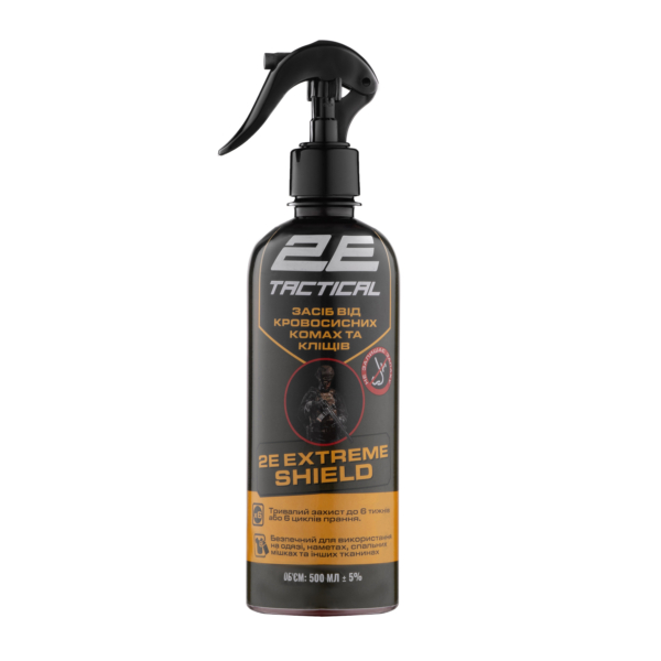 2E Tactical Extreme Shield Bloodsucking Insect and Tick Repellent for Clothing and Equipment, 500 ml