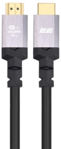 Кабель HDMI (M/M) 2Е 3м, 2.1, 4K/120Hz, 8K/60Hz 48Gbps, Ultra High Speed, черный