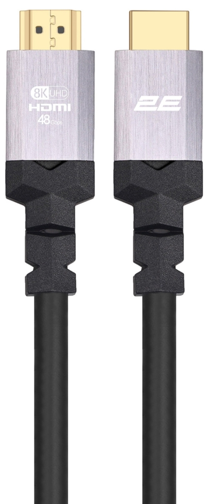 Кабель HDMI (M/M) 2Е 3м, 2.1, 4K/120Hz, 8K/60Hz 48Gbps, Ultra High Speed, черный