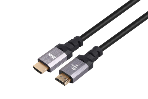 Кабель HDMI (M/M) 2Е 1.8м, 2.1, 4K/120Hz, 8K/60Hz 48Gbps, Ultra High Speed, чорний